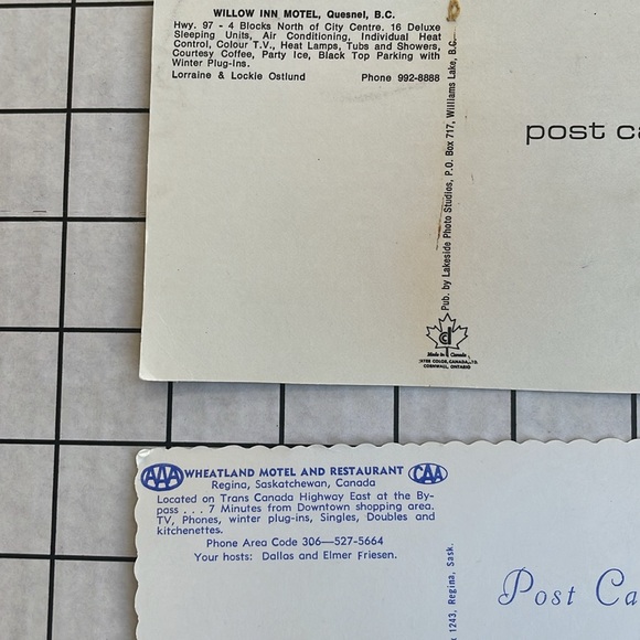 Lot of 12 Vintage Canada Motel & Travel Postcards – 1950s–1970s Chrome Era – BC - Picture 12 of 15